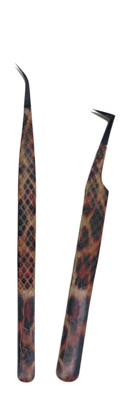 LEOPARD COLLECTION TWEEZER DUO