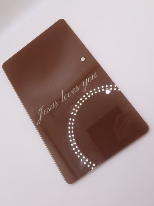 “JESUS LOVES YOU” LASH TILE W/ MAGNETS